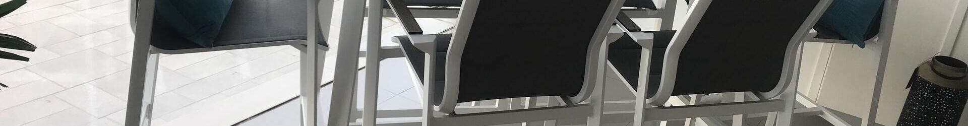 Bali 6 Seater Bar Stool Set