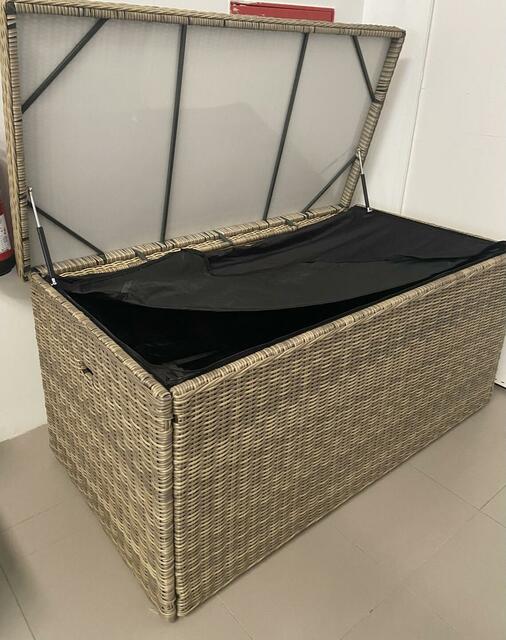 Tobago Rattan Cushion Box