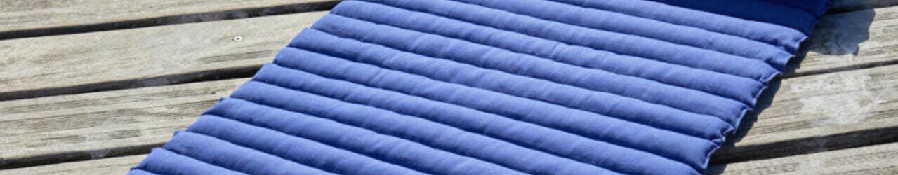 Sunbed Roll Blue
