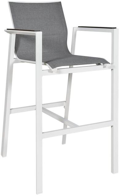Java White Standard Bar Chair