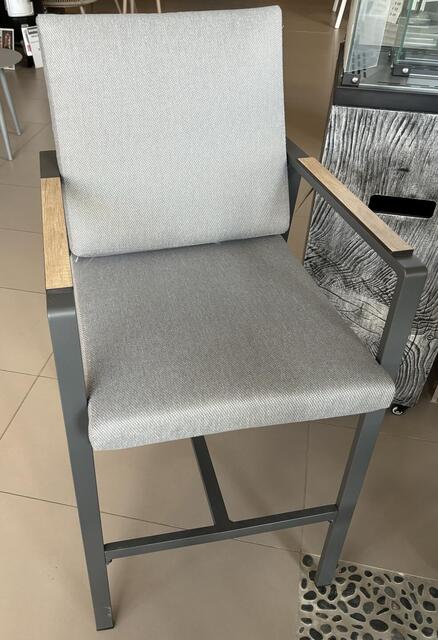Java Charcoal 6 Seat Deluxe Bar Set