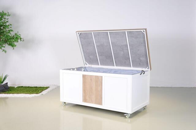 Java White Cushion Box