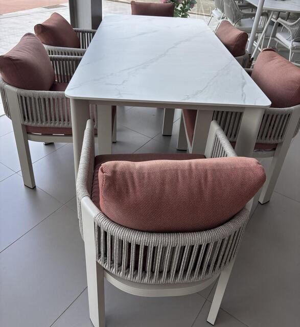 Estepona 6 Seat Dining Set Estepona 6 Seat Dining Set