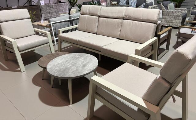 Chios 5 Piece Biege Sofa Set Chios 5 Piece Biege Sofa Set