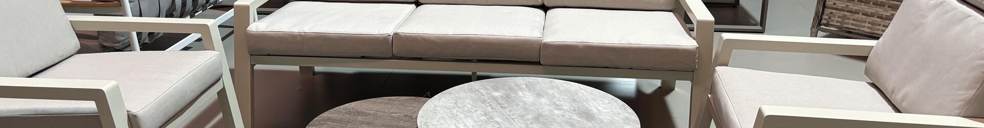 Chios 5 Piece Biege Sofa Set