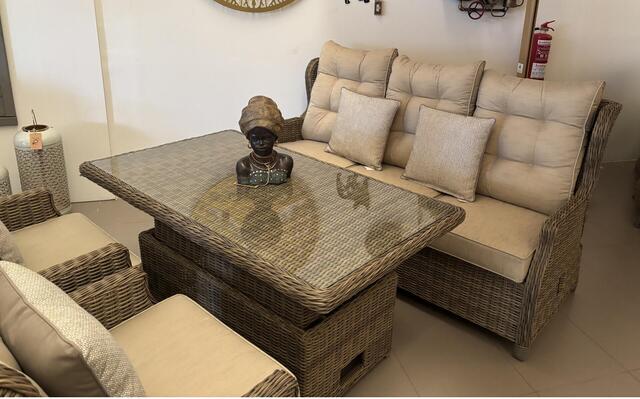 Tobago Reclining 3 seat Sofa Set