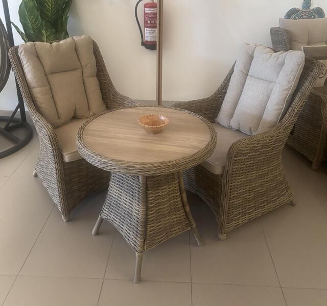 Manilla Mocha Bistro Set
