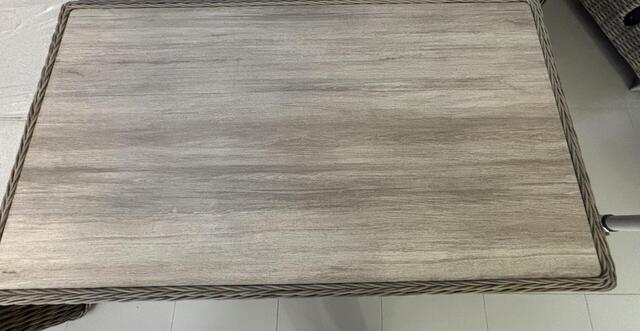 Manilla Mocha Club Coffee Table 2 Height