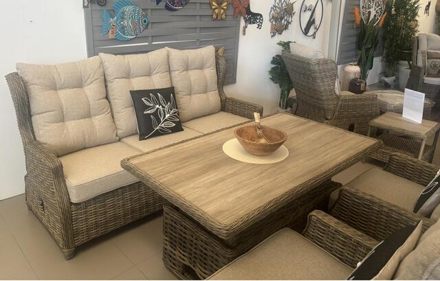 Manilla Mocha XL Reclining 3 seat Sofa Set Manilla Mocha XL Reclining 3 seat Sofa Set