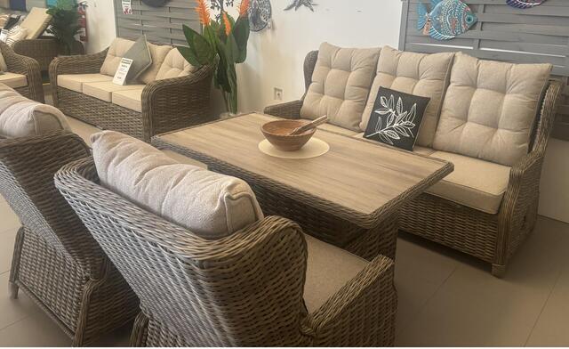 Manilla Mocha XL Reclining 3 seat Sofa Set Manilla Mocha XL Reclining 3 seat Sofa Set