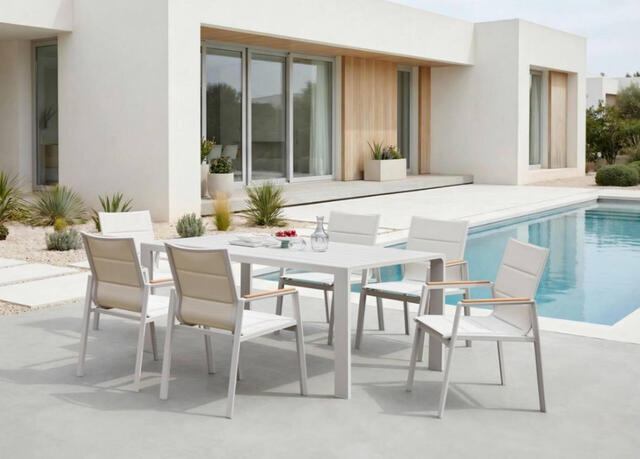 Corsica 6 Seat Rectangular Dining Set Corsica 6 Seat Rectangular Dining Set