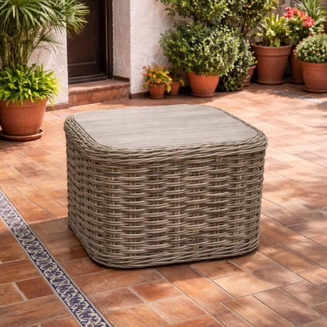 Manilla Mocha Club Side Table