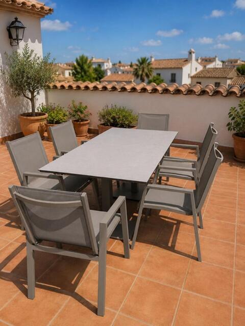 Tahiti Mocha 6 Seat Dining Set