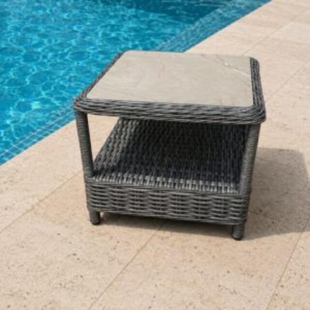 Havana Side Table with Shelf Havana Side Table with Shelf