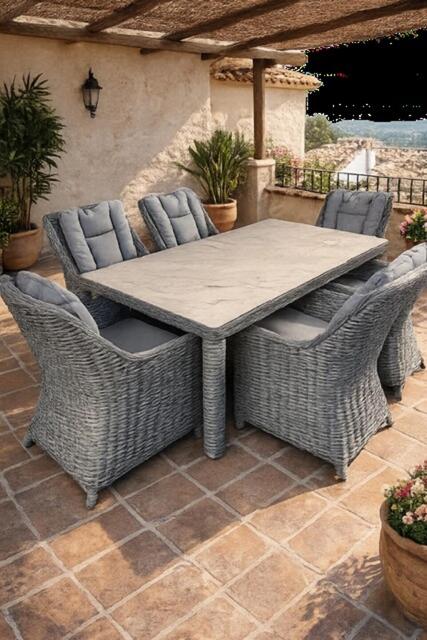 Havana 6 Seat Standard Dining Set Havana 6 Seat Standard Dining Set