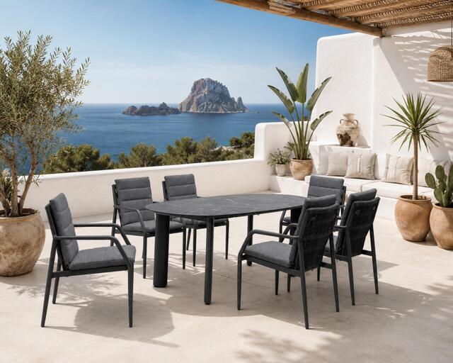 Majorca 6 Seat Dining Set Majorca 6 Seat Dining Set