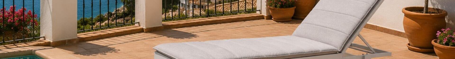 Samos Deluxe Sunlounger with Cushion