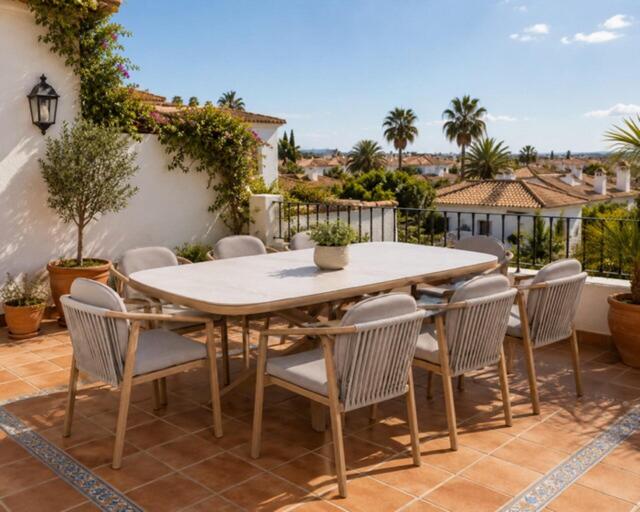 Jakarta 8 Seat Dining Set Jakarta 8 Seat Dining Set